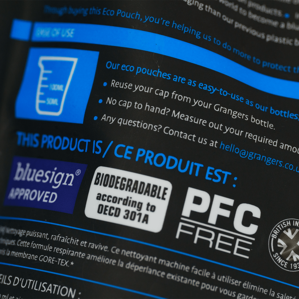 Wash + Repel Clothing 2 in 1 1L Eco Pouch